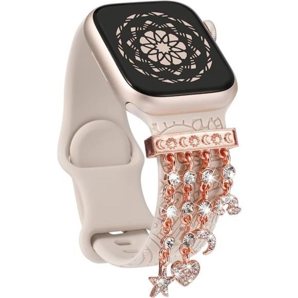 NEW Luxury Apple Watch Band with Charms
